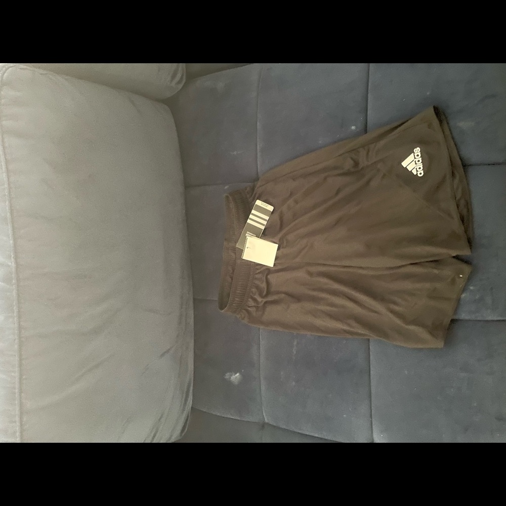 Adidas youth XL shorts.Fit like medium or small.New with tags